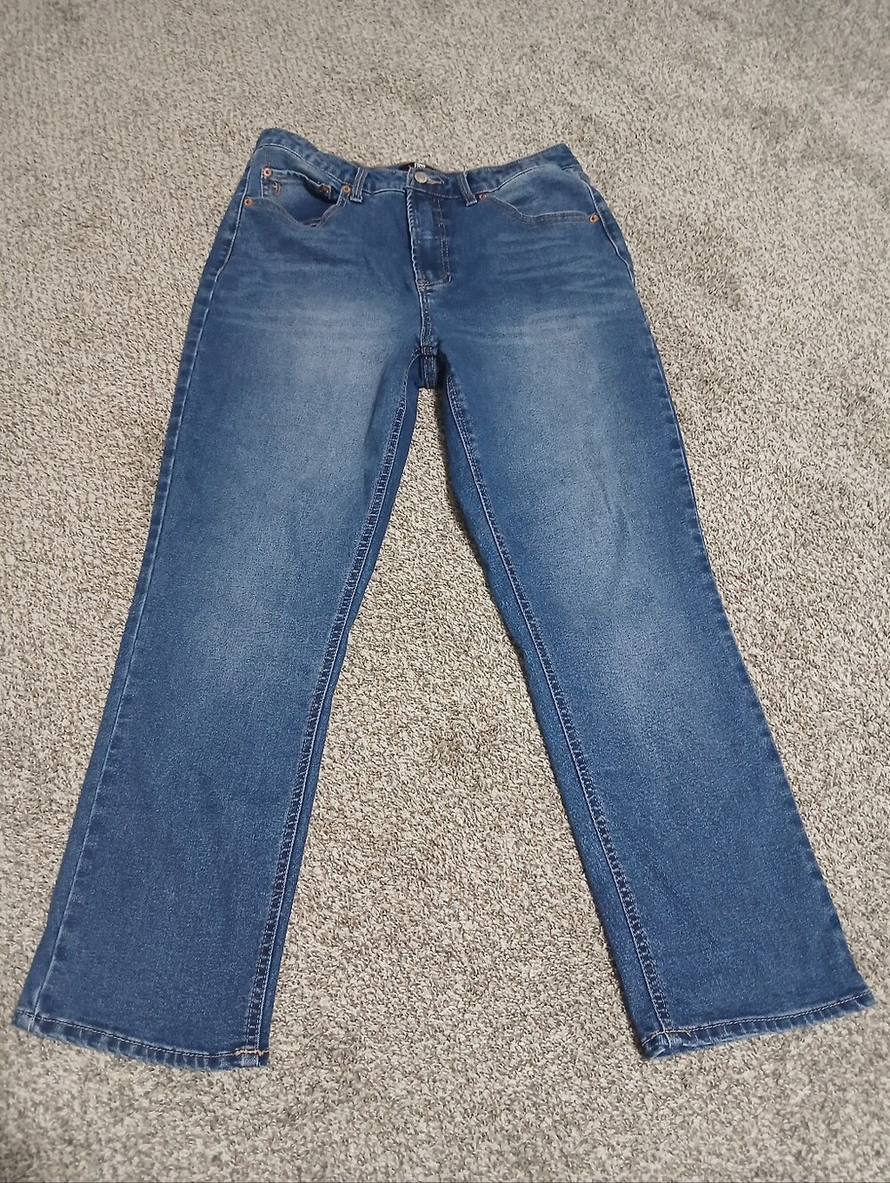 Frye Women's Classic Blue Straight-Leg Jeans Size 10/30
